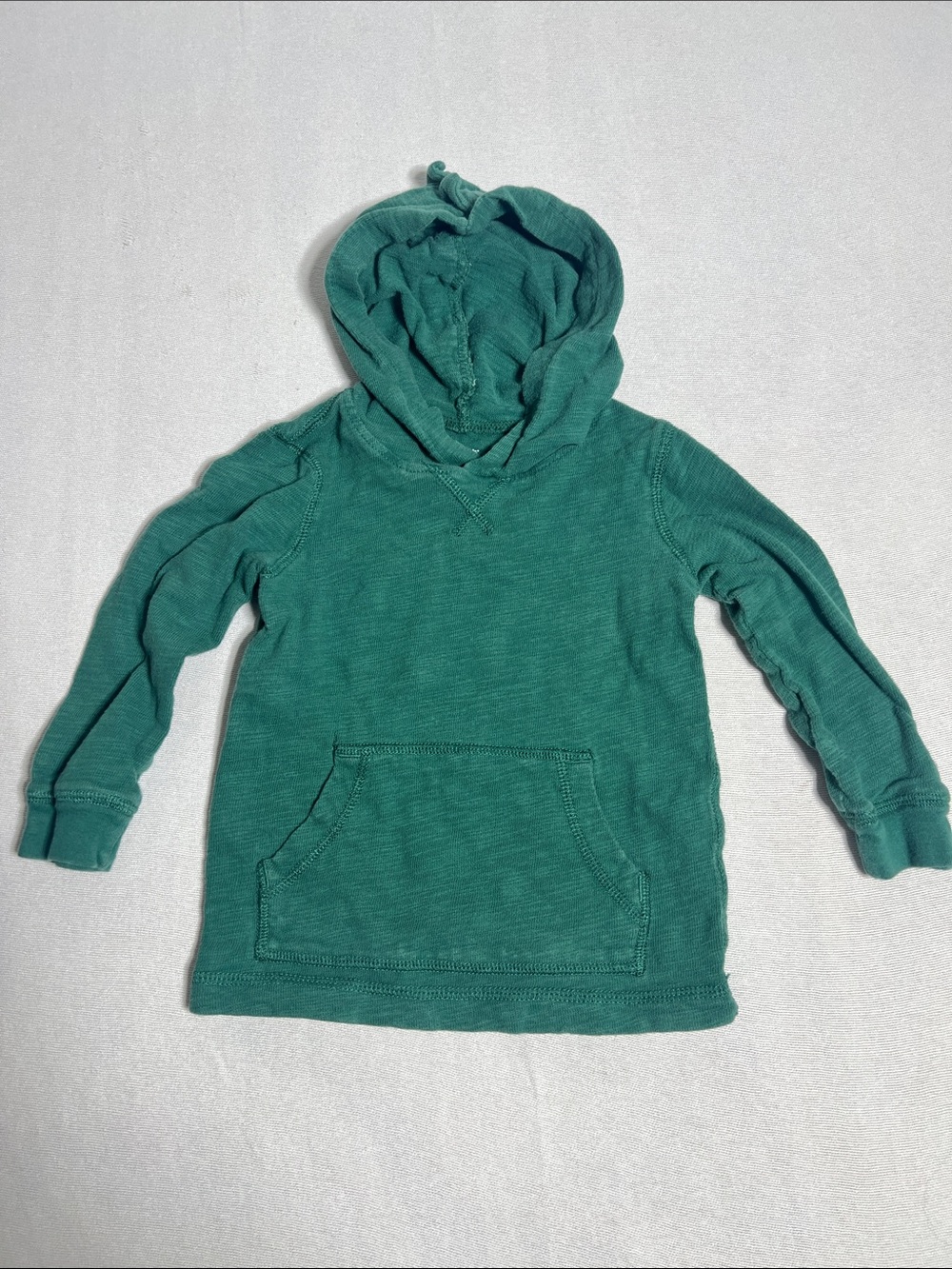 Carter's Green Hooded Pullover Sweatshirt for Kids w/ dinosaur hood